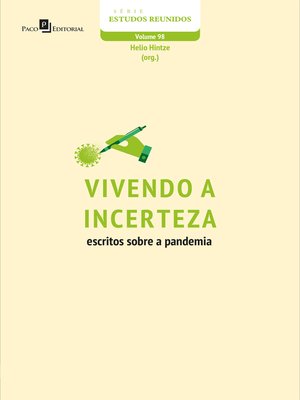 cover image of Vivendo a incerteza